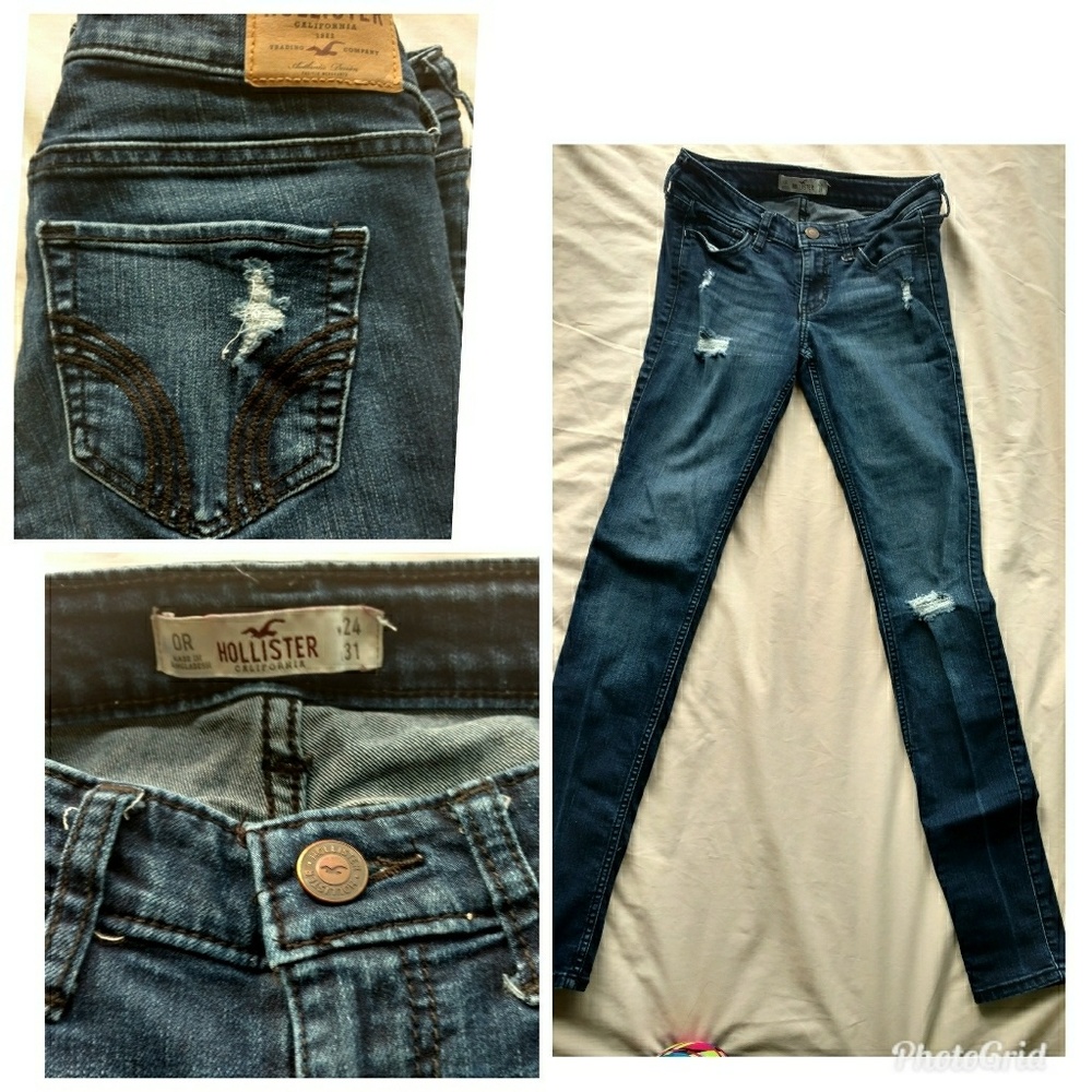 2 Hollister Jeans size 0